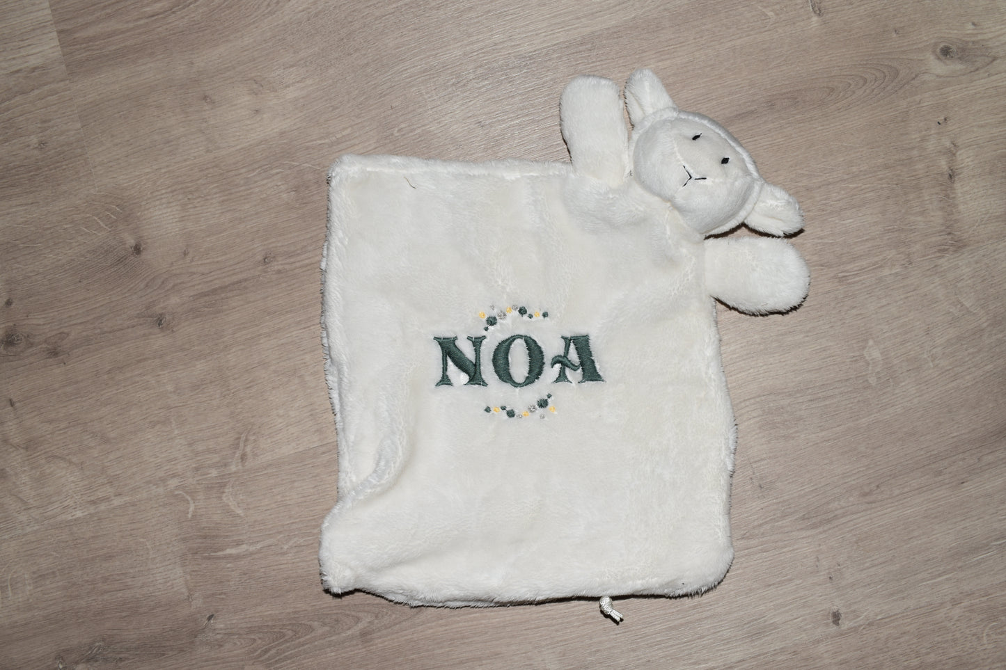 Knuffeldoekje beertje met naam
