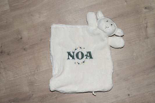 Knuffeldoekje beertje met naam