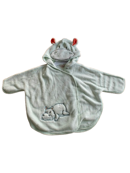 Badcape kids groen