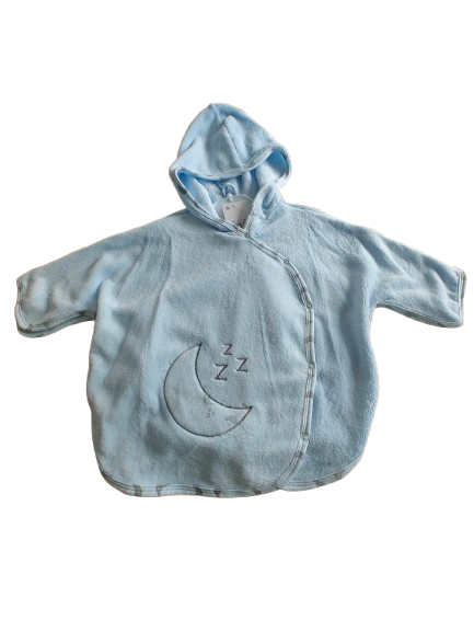 Badcape kids blauw