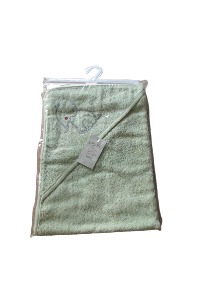 Badhanddoek kids groen